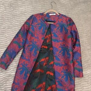 Vibrant Patterned Blazer